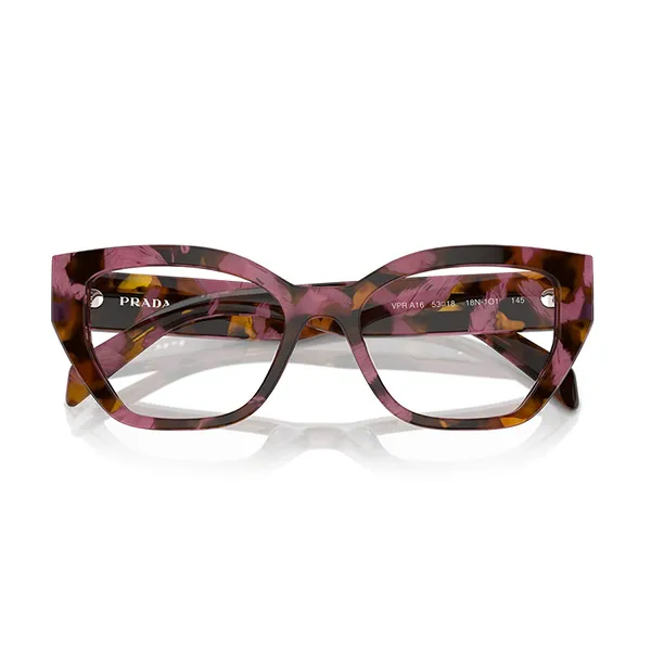 Kính Mắt Cận Nữ Prada PR A16V 18N1O1 Cognac Begonia Tortoise Màu Hồng Đồi Mồi