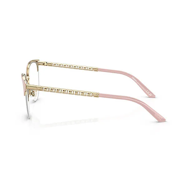 Kính Mắt Cận Nữ Versace VE1297 1517 Pink/ Gold Màu Hồng Vàng