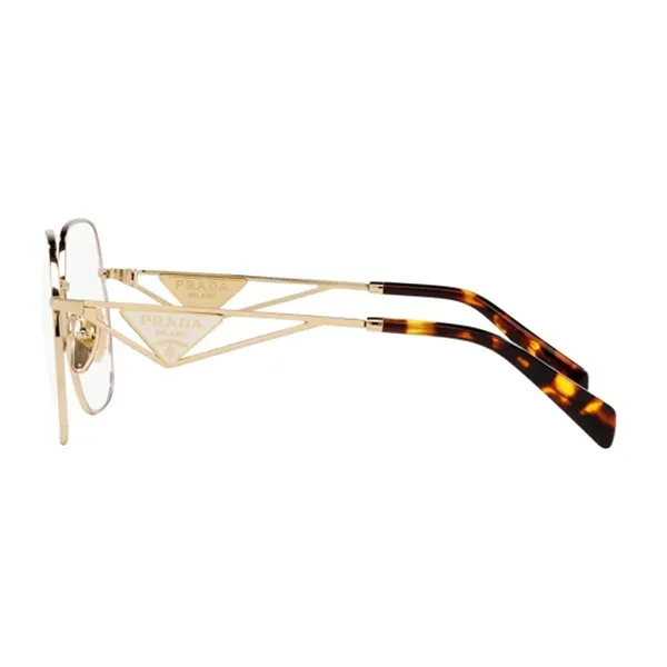 Kính Mắt Cận Prada Pale Gold Eyeglasses PR59ZV Màu Vàng