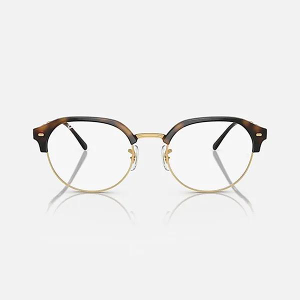 Kính Mắt Cận Rayban RB7229 OPTICS Màu Nâu - Vàng Gold
