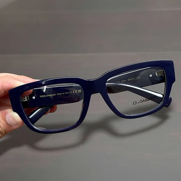 Kính Mắt Cận Unisex Dolce & Gabbana D&G Tag Sport DG3423 3094 Màu Xanh Navy