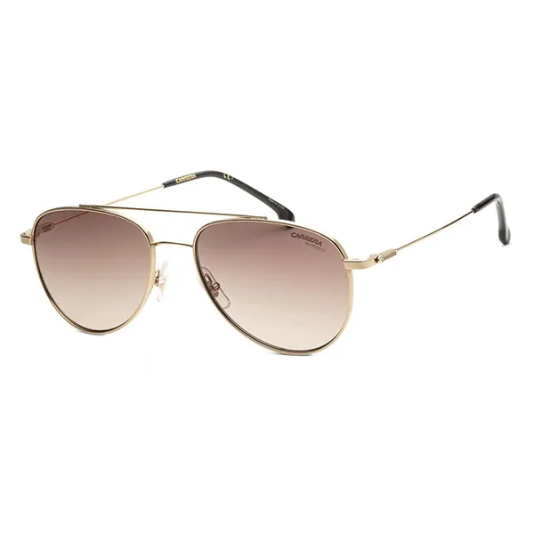 Kính Mát Carrera Gold Aviator Sunglasses CARRERA-187-S-J5G Màu Nâu/Vàng
