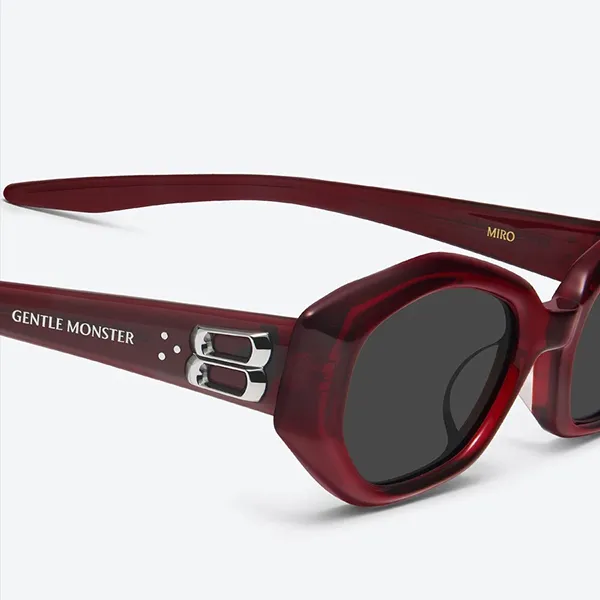 Kính Mát Gentle Monster GM Miro RC3 Màu Đỏ Đen