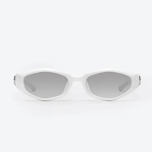 Kính Mát Gentle Monster GM Vegax W2 Sunglasses Màu Trắng