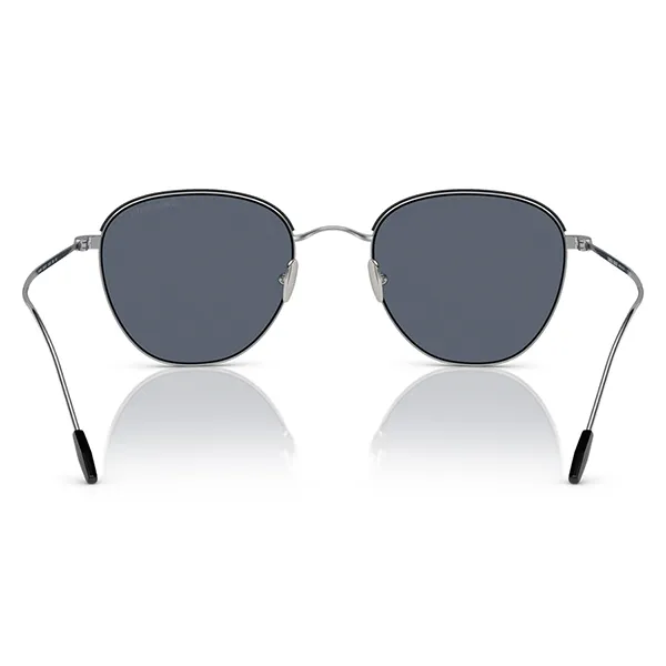 Kính Mát Nam Giorgio Armani Sunglasses AR6048 301587 Màu Đen - Bạc