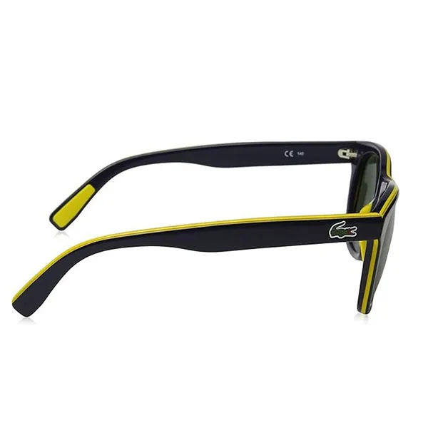 Kính Mát Lacoste Polarized Green Square Sunglasses L781SP 414 52 Màu Xanh/Vàng