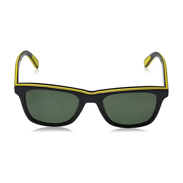Kính Mát Lacoste Polarized Green Square Sunglasses L781SP 414 52 Màu Xanh/Vàng