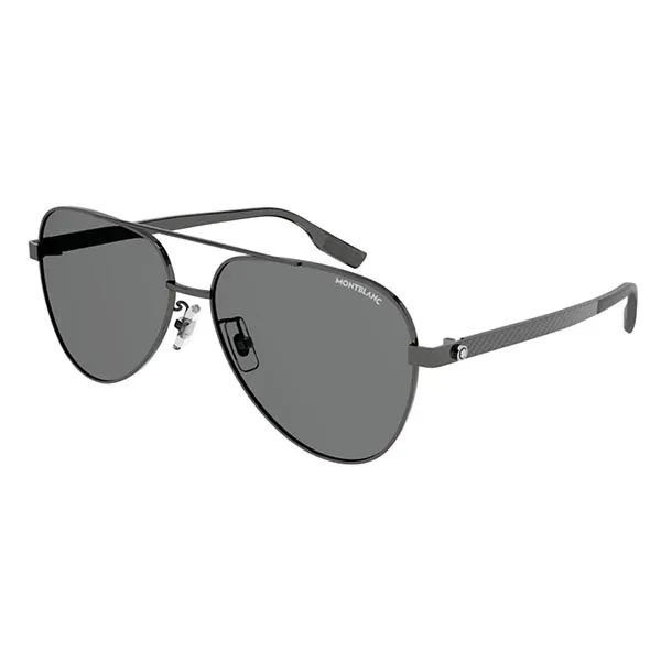 Kính Mát Montblanc Smart Sporty MB0182S-007 Sunglasses Màu Xám
