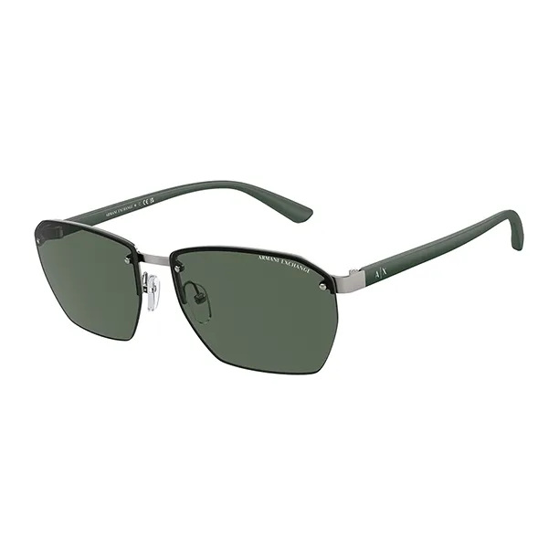 Kính Mát Nam Armani Exchange Sunglasses 0AX2048S 60037159 Màu Xanh Green