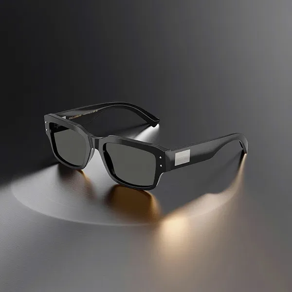 Kính Mát Nam Dolce & Gabbana D&G Tag Sport DG4483 Sunglasses Màu Đen