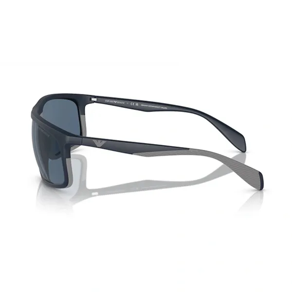 Kính Mát Nam Emporio Armani Matte Blue/Rubber Grey EA4212U 508880 Màu Xanh Đen