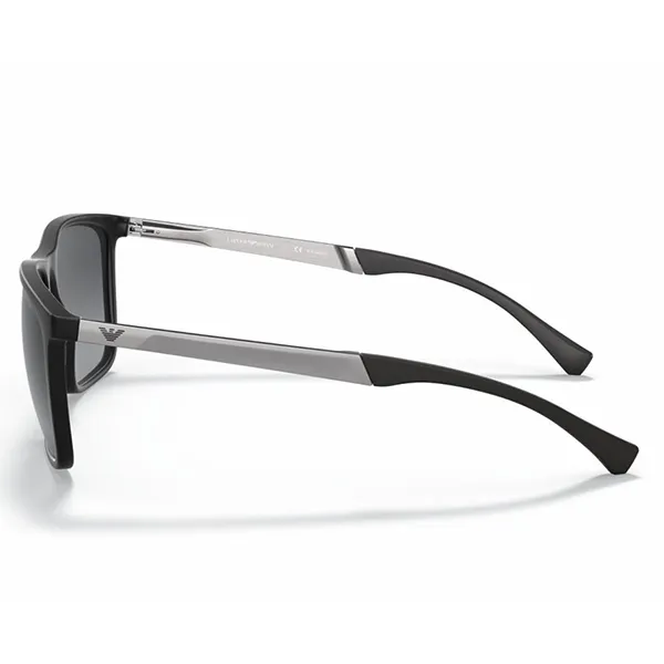 Kính Mát Nam Emporio Armani Polarized Sunglasses 4150 5001/T3 Màu Đen - Xám