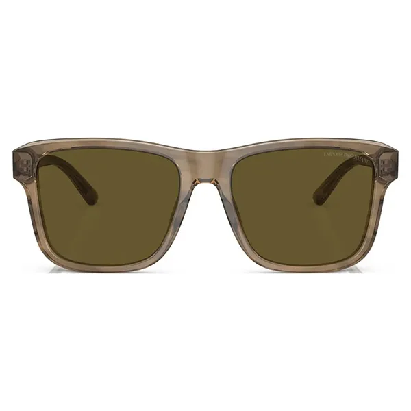 Kính Mát Nam Emporio Armani Polarized Sunglasses EA 4208 605573 Màu Nâu Xanh