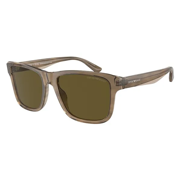 Kính Mát Nam Emporio Armani Polarized Sunglasses EA 4208 605573 Màu Nâu Xanh