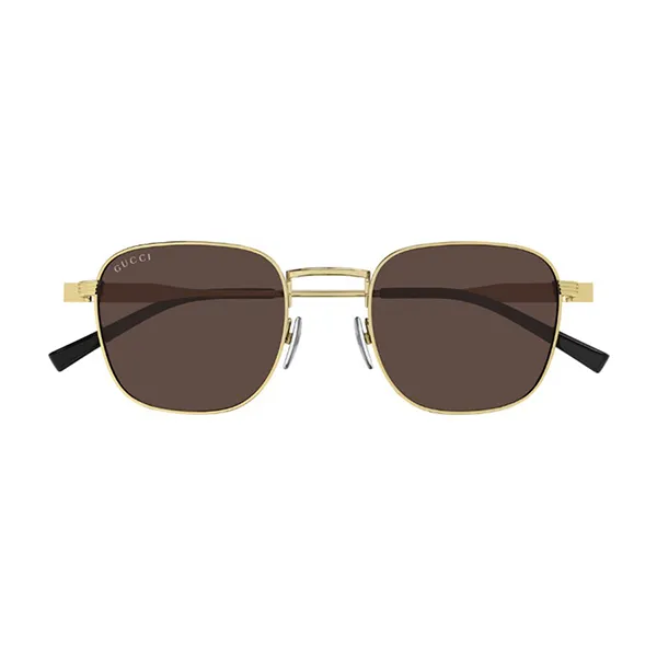 Kính Mát Nam Gucci Sunglass GG1876S 002 Màu Nâu/Gold
