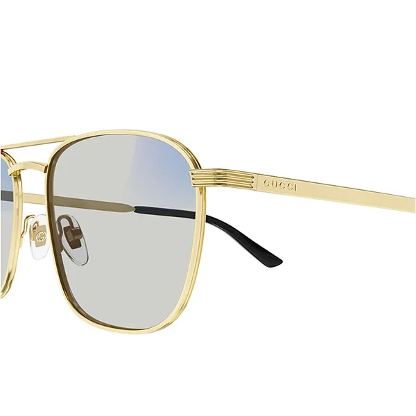 Kính Mát Nam Gucci Sunglass GG1881S 005 Màu Vàng Gold
