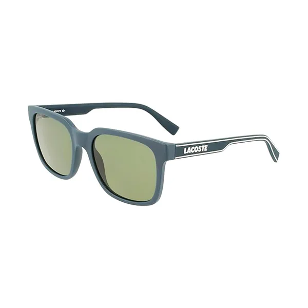 Kính Mát Nam Lacoste Green Square Men Sunglasses L967S 401 55 Màu Xanh