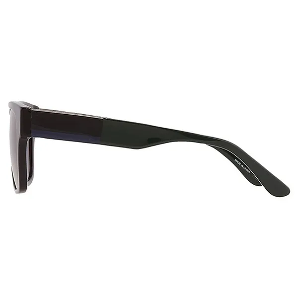 Kính Mát Nam Lacoste Grey Browline Men's Sunglasses L984S 001 57 Màu Đen Xám