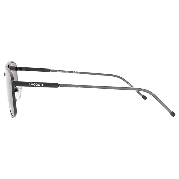 Kính Mát Nam Lacoste Grey Navigator Men Sunglasses L255S 002 56 Màu Xám