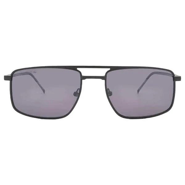 Kính Mát Nam Lacoste Grey Navigator Men Sunglasses L255S 002 56 Màu Xám