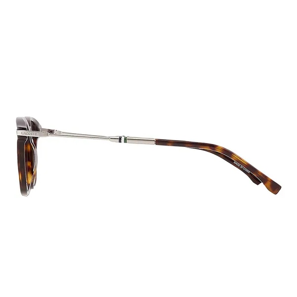 Kính Mát Nam Lacoste Square Men Sunglasses L992S 240 51 Màu Xám/Havana