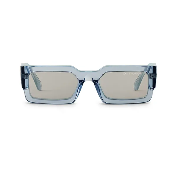 Kính Mát Nam Louis Vuitton LV Clash Square Glasses Z2864W Màu Xanh Blue
