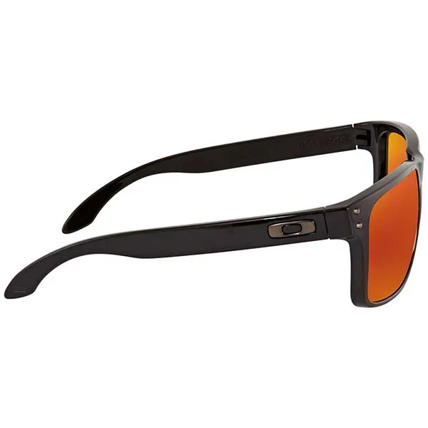 Kính Mát Nam Oakley Holbrook Prizm Ruby Polarized Square Men Sunglasses OO9102 9102F1 57 Màu Cam/Đen