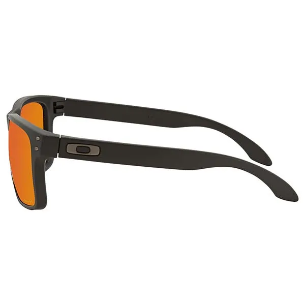 Kính Mát Nam Oakley Holbrook Prizm Ruby Square Men Sunglasses OO9102 9102E2 57 Màu Cam/Đen