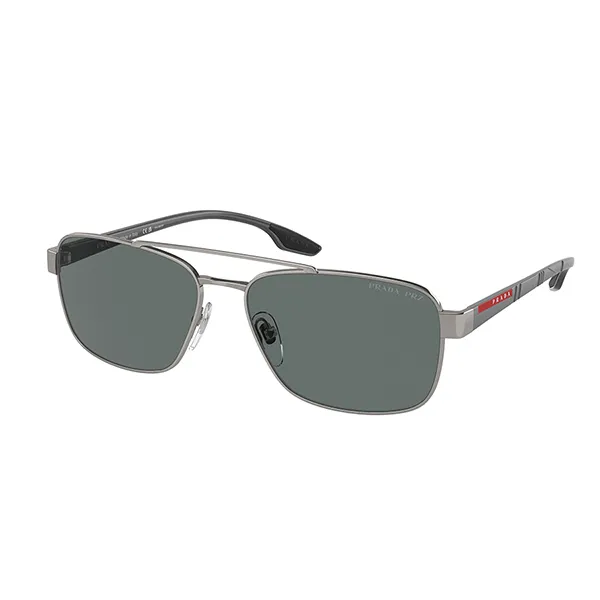 Kính Mát Nam Prada Linea Rossa Gunmetal Sunglasses PS 51US 5AV5Z1 Màu Xám