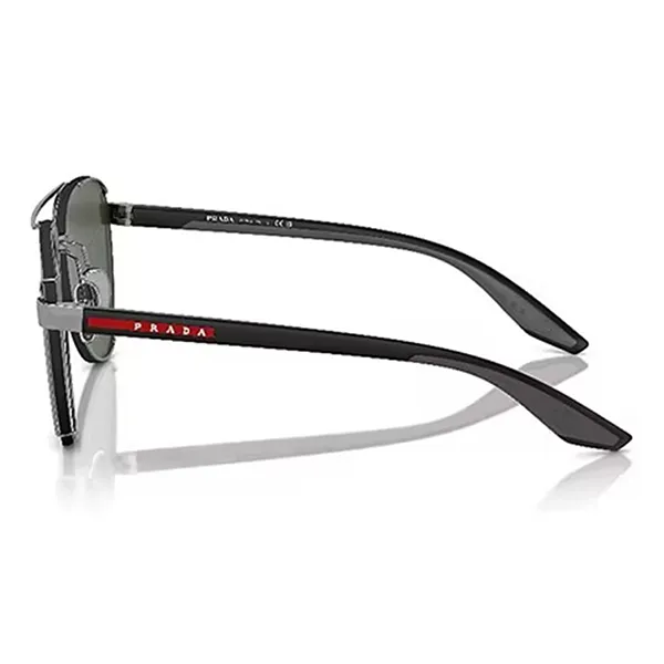 Kính Mát Nam Prada Linea Rossa Sunglasses Light Green Tuning PS51YS 5AV50F 61 Màu Xanh Xám