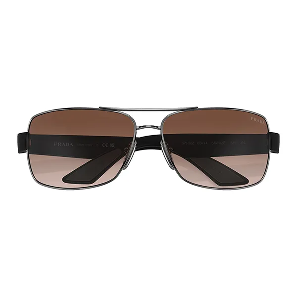 Kính Mát Nam Prada Linea Rossa Sunglasses PS 50ZS 5AV02P Màu Nâu/Đen