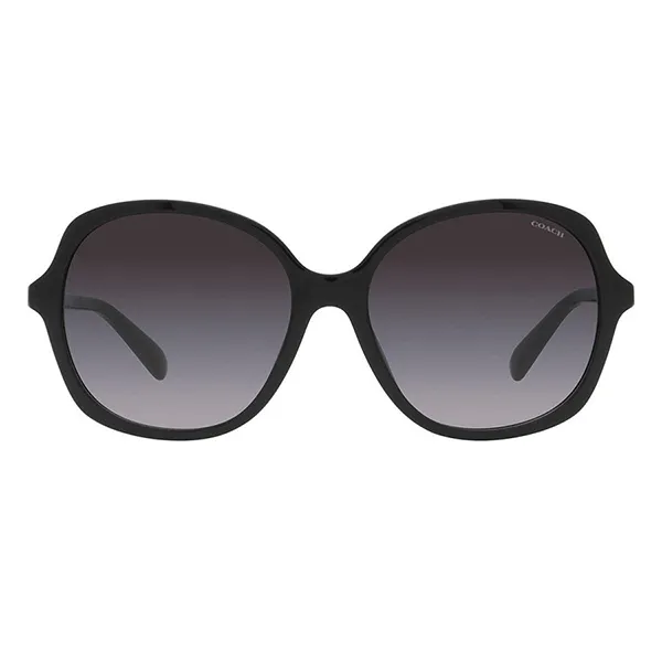 Kính Mát Nữ Coach Grey Gradient Butterfly Sunglasses HC8360U 50028G Màu Xám/Đen