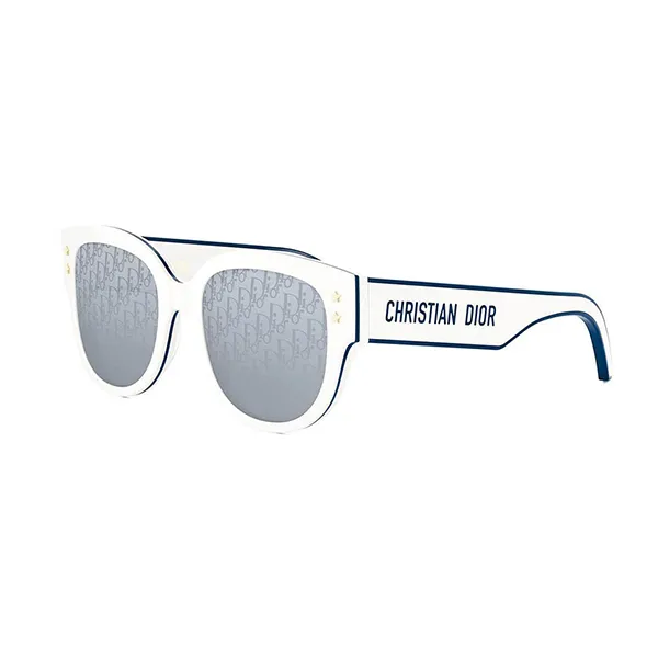 Kính Mát Nữ Dior Sunglasses DiorPacific B2I 95A8 White Blue Màu Xám Trắng
