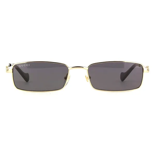 Kính Mát Nữ Gucci Gold Rectangular Sunglasses GG1600S 001 Màu Vàng Đen