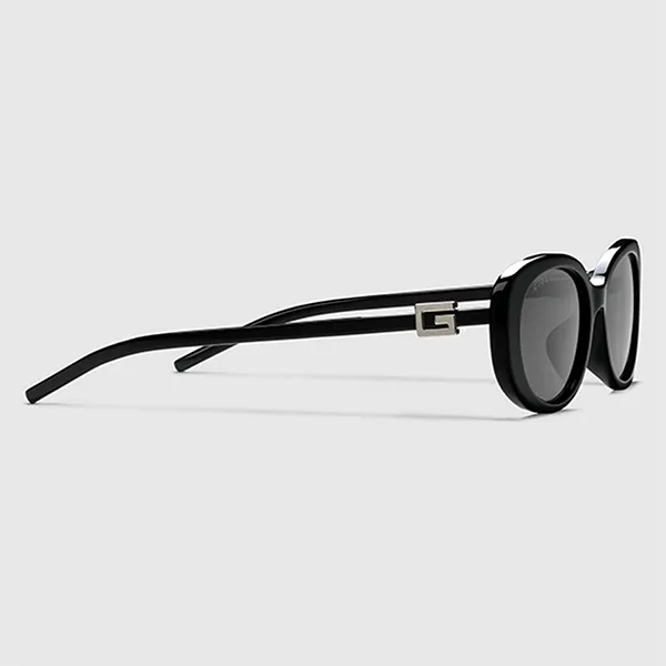 Kính Mát Nữ Gucci Special Fit Oval Sunglasses ‎GG1684SA 0012 Màu Đen Xám