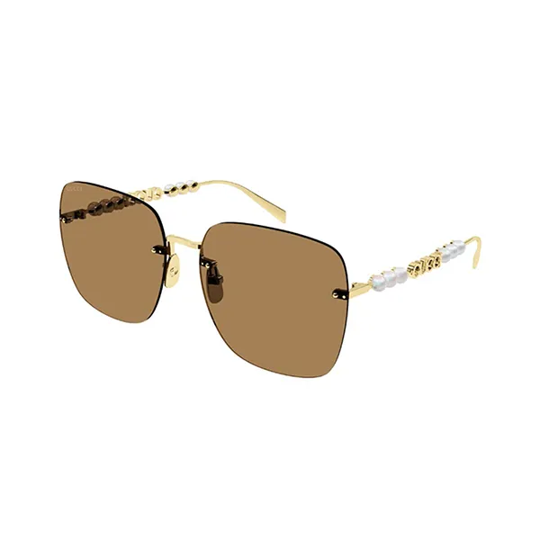 Kính Mát Nữ Gucci Sunglass GG1923SA 003 Màu Nâu Vàng