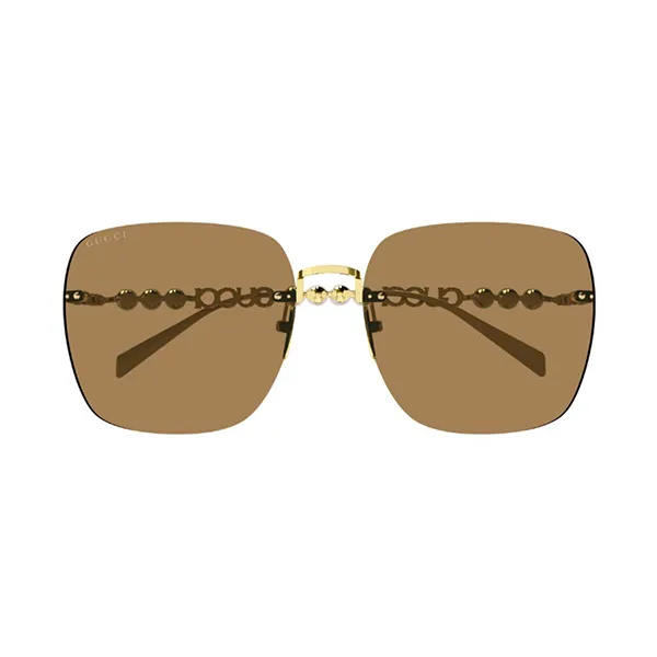 Kính Mát Nữ Gucci Sunglass GG1923SA 003 Màu Nâu Vàng