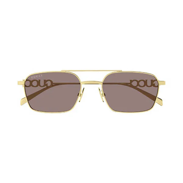 Kính Mát Nữ Gucci Sunglasses GG1804S 003 Màu Nâu Vàng