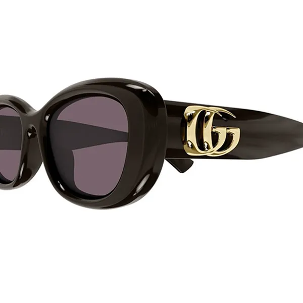 Kính Mát Nữ Gucci Sunglasses GG1829SK 004 Màu Nâu Đen