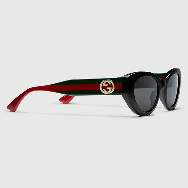 Kính Mát Nữ Gucci Sunglasses GG1023S 008 Màu Xám/Đen