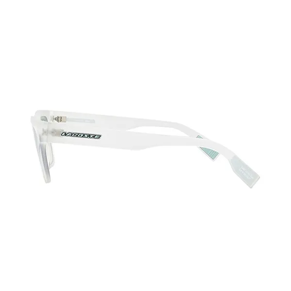 Kính Mát Nữ Lacoste Blue Rectangular Ladies Sunglasses L6002S 970 53 Màu Xanh/ Trong Suốt