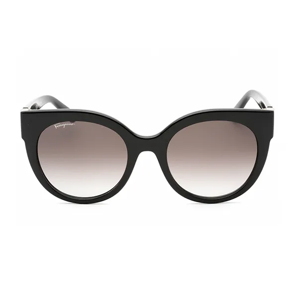 Kính Mát Nữ Salvatore Ferragamo Cat Eye Sunglasses SF1031S 001 Màu Xám/Đen