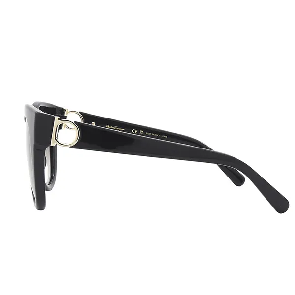 Kính Mát Nữ Salvatore Ferragamo Cat Eye Sunglasses SF1031S 001 Màu Xám/Đen