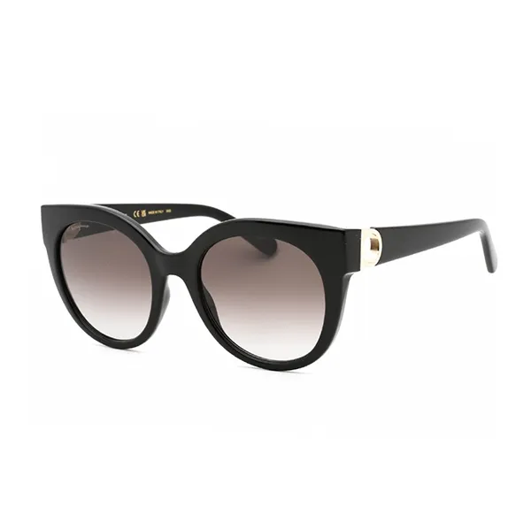 Kính Mát Nữ Salvatore Ferragamo Cat Eye Sunglasses SF1031S 001 Màu Xám/Đen