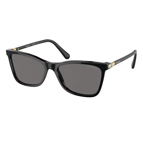 Kính Mát Nữ Swarovski Sunglasses SK6004 102687 Màu Đen