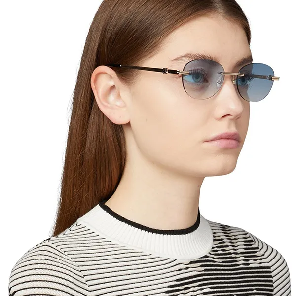 Kính Mát Palm Angels Crystal 7644 56 Màu Xanh Blue