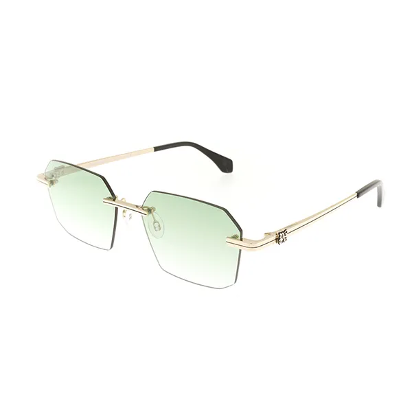 Kính Mát Palm Angels PERI10G 7654 Quartz Sunglasses Màu Xanh Green