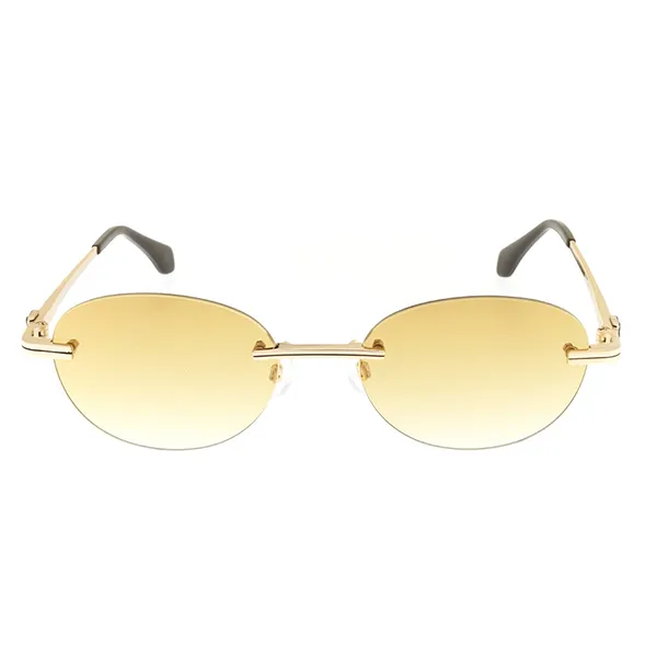 Kính Mát Palm Angels PERI10H 7622 Crystal Sunglasses Màu Cam