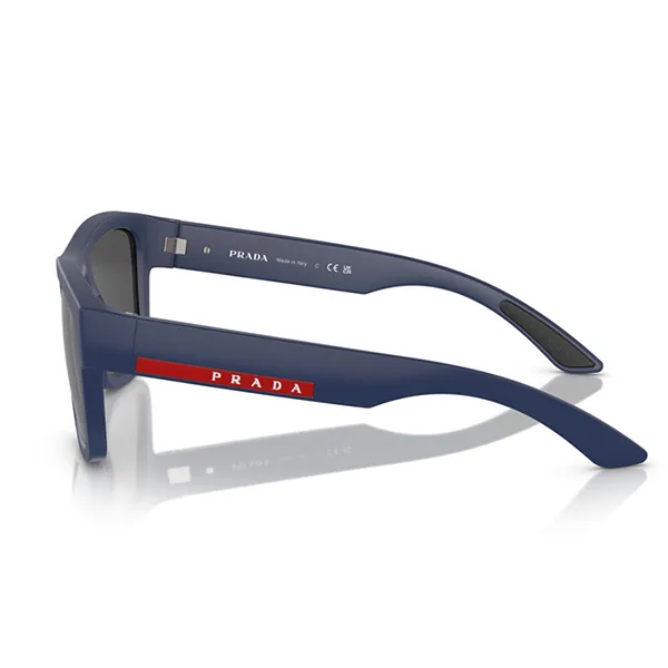 Kính Mát Prada Linea Rossa Sunglasses PS 01ZS TFY06F Màu Xám/Xanh