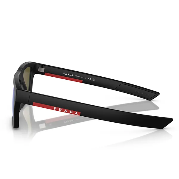 Kính Mát Prada Linea Rossa Sunglasses PS 02ZSU 1BO08R Màu Xanh/Đen